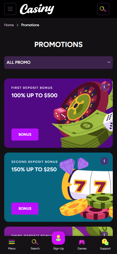 Discover the Exciting Casiny Casino No Deposit Bonus 6