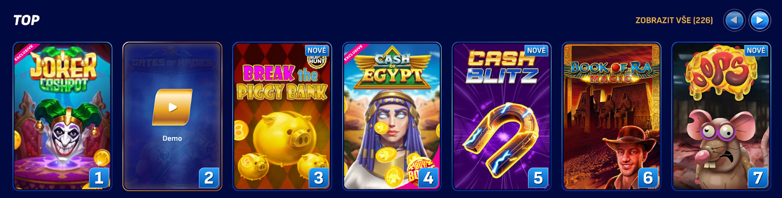 Nejlepší zahraniční casino pro české hráče